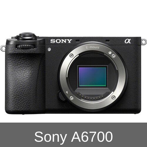 Sony A6700 mirrorless camera – Best APS-C camera for photography and video in 2025.